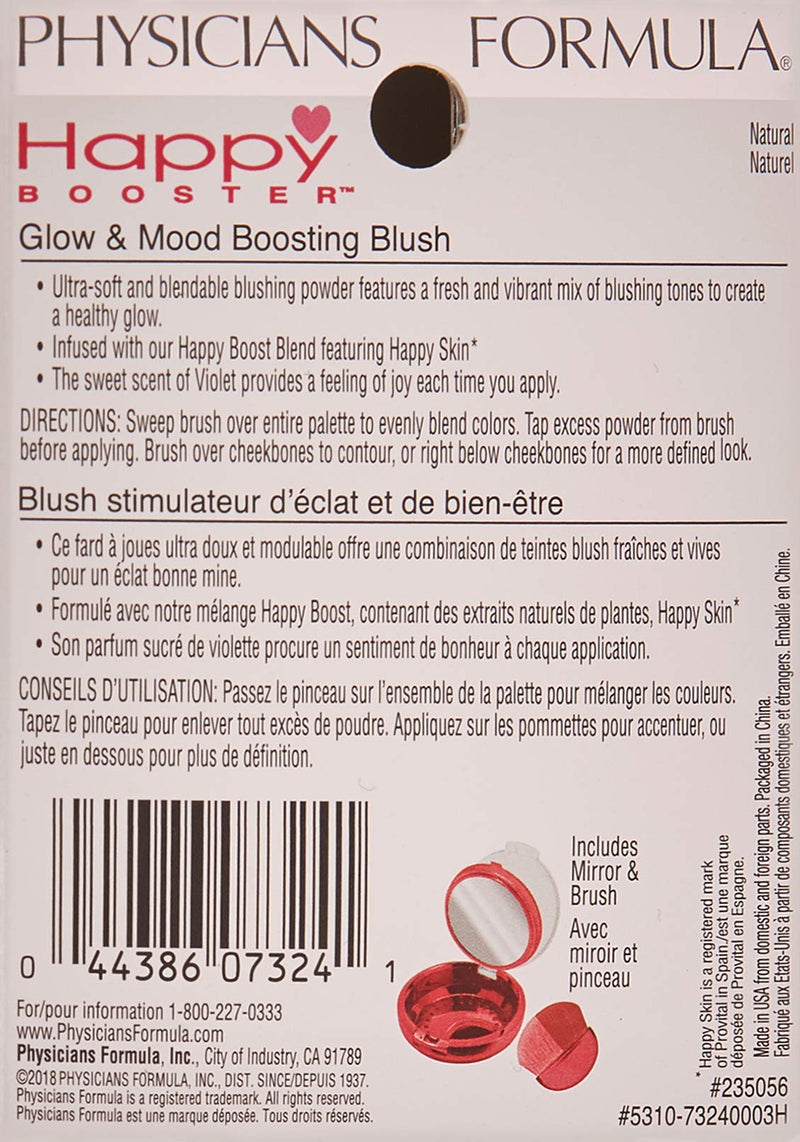 Physicians Formula Happy Booster Glow and Mood Boosting Blush, Natural, 0.24 oz. - BeesActive Australia