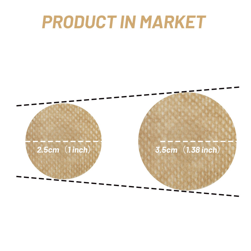 Amviner Nipple Cover for Men, Nipple Shields for Mens Running,100PCS Beige - BeesActive Australia
