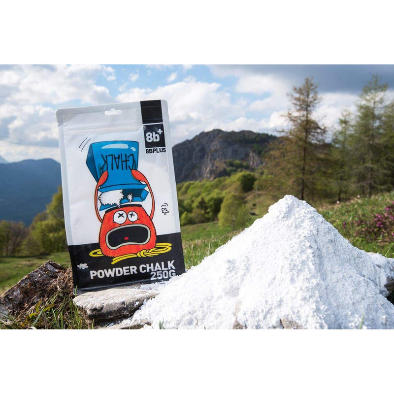 8BPLUS Chalk for Climbing, Bouldering - Premium Quality - No Fillers or Drying Agents 250G Powder - BeesActive Australia