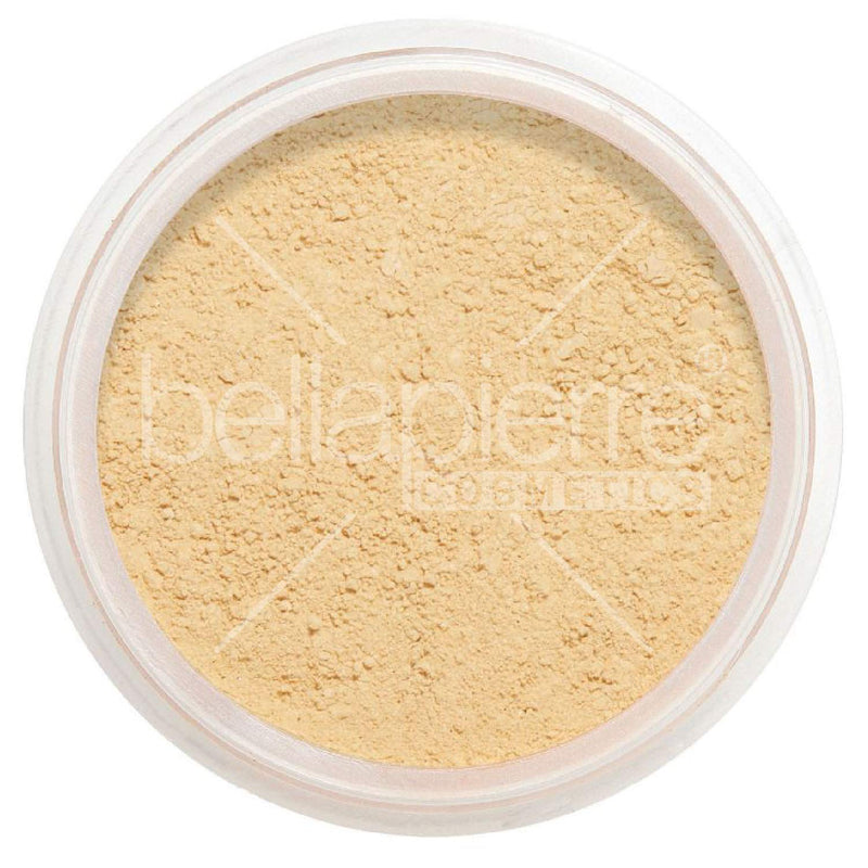 bellapierre Mineral Foundation SPF 15 Loose Finishing Powder | All-Natural Vegan & Cruelty Free Full Coverage Concealer | Hypoallergenic & Safe for All Skin Types | Oil & Talc Free - 0.32 Oz Ivory MF02 - BeesActive Australia