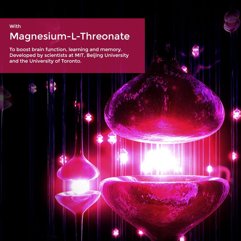 MagEnhance Magnesium Supplement by Intelligent Labs, Magnesium-L-Threonate Complex with Magnesium Glycinate and Taurate, 90 Capsules - BeesActive Australia