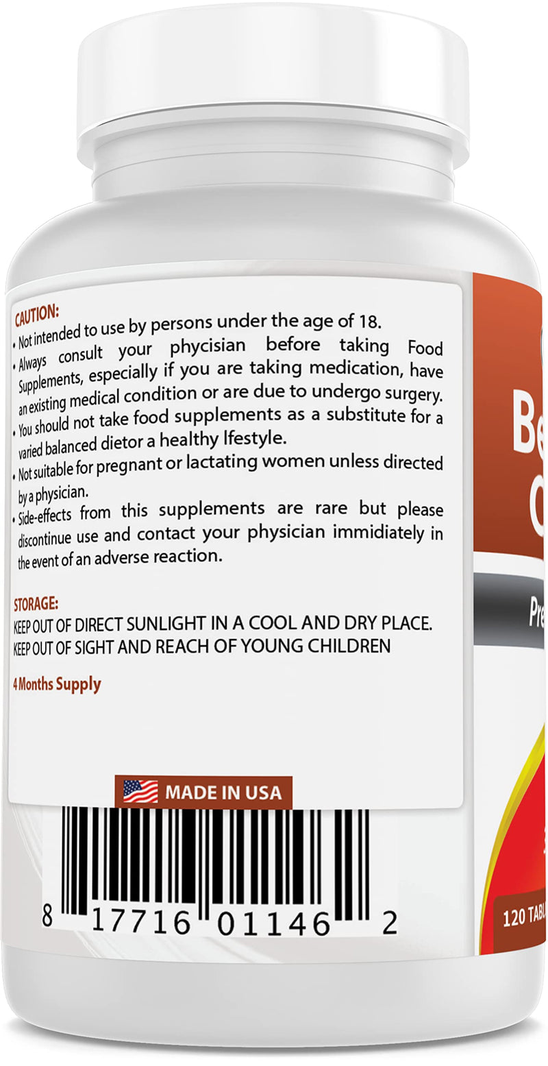 Best Naturals Bee Pollen Complex 1000 Mg 120 Tablets (120 Count (Pack of 2)) 120 Count (Pack of 2) - BeesActive Australia
