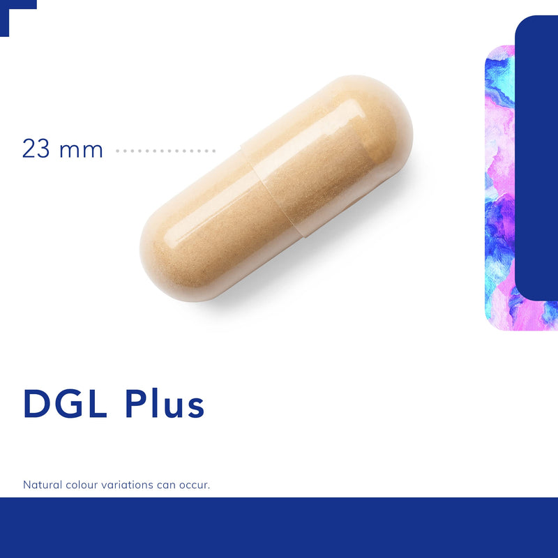 Pure Encapsulations - DGL Plus - Licorice Root Extract with Aloe, Slippery Elm & Marshmallow - 60 Capsules - BeesActive Australia