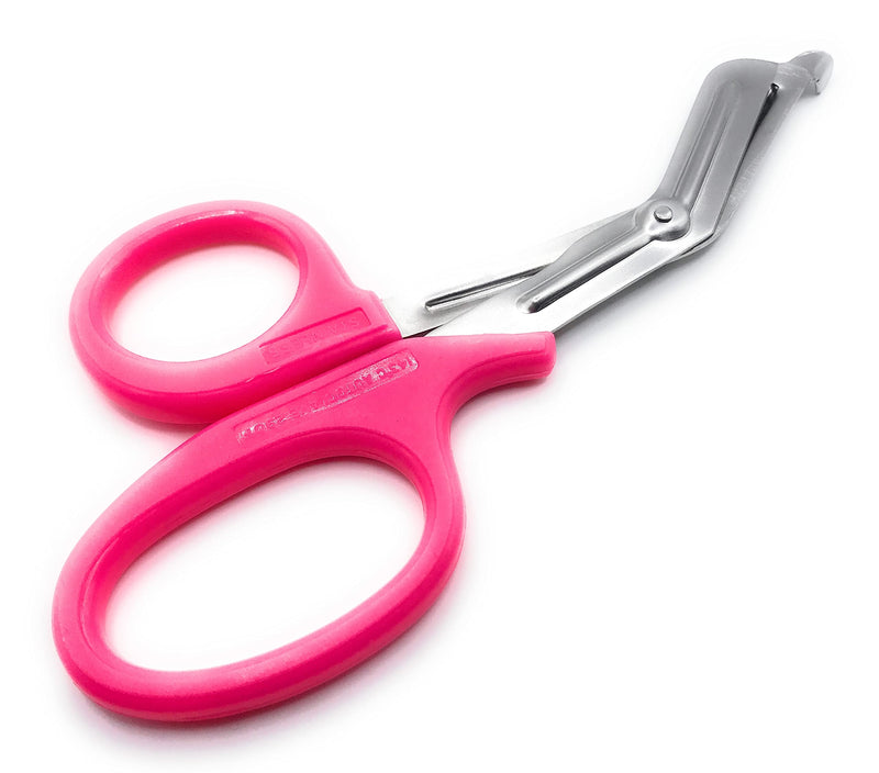 Toolspecific Tuff Cut / Tough Cut 18cm Paramedic Scissors - Bright Fluorescent Pink Medical EMT Multi Purpose - BeesActive Australia