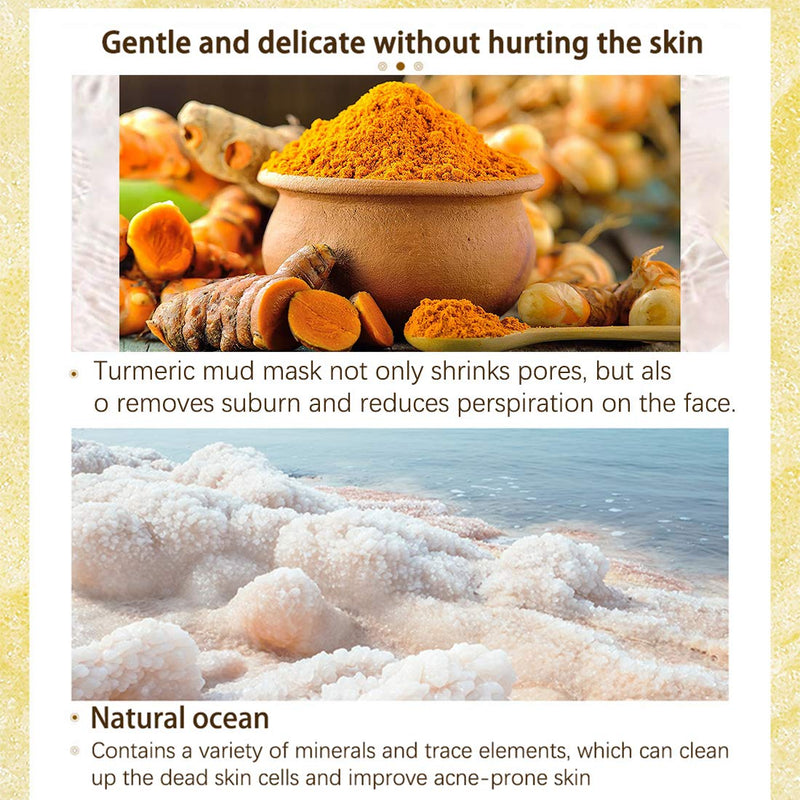 DAGEDA Body Scrub,Turmeric And Natural Salt Body Scrubs With Natural Exfoliating Moisturizing Nourishing Salt Scrub To Exfoliate Body Skin,Deep Cleansing Smooth Face&Foot Skin Care Exfoliator Gift 7.8 Ounce (Pack of 1) - BeesActive Australia