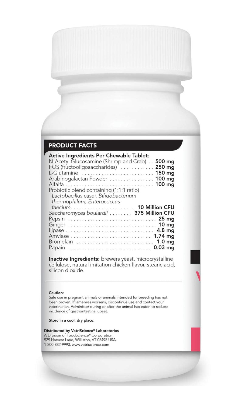 VetriScience Vetri Probiotic Bowel Defense and GI Support Supplement for Dogs, 120 Tablets - BeesActive Australia