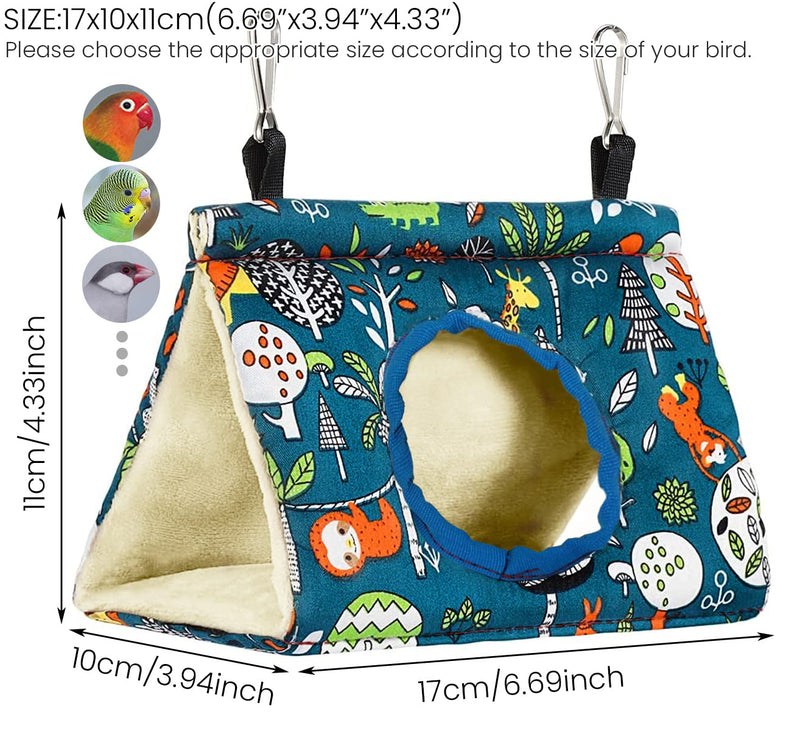 Old Tjikko Bird Nests,Winter WarmHammock, Hammock Hanging Nest for Small Animals to Keep Warm in Winter, Suitable for Small Birds Such as Peonies, Tiger Skins, Pearl Muffins, etc.… niaowo - BeesActive Australia