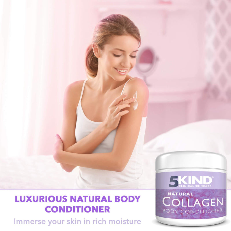 Collagen Cocoa Butter Body Conditioner Cream by 5kind-body cream moisturiser women and mens-rich firming cream - BeesActive Australia