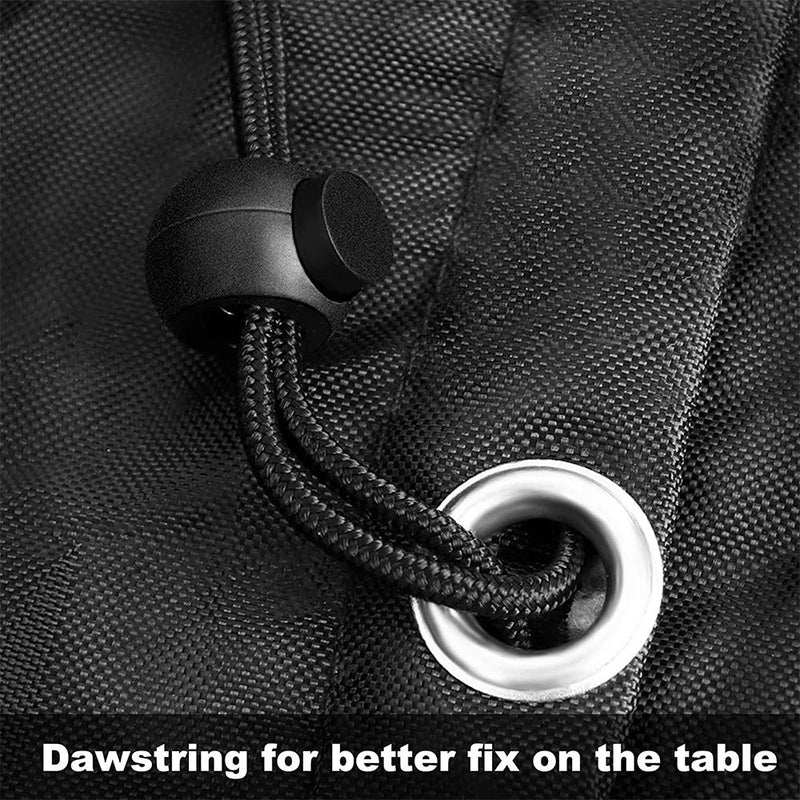 Ucare Poker Table Cover 420D Oxford Waterproof Poker Table Cloth Dust Protective Covers for Oval Shaped Poker Tables, with Adjustment String Hems - BeesActive Australia
