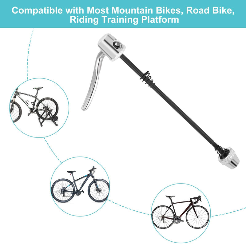 Yosoo Health Gear Bicycle Cycling Trainer Skewer, Quick Release Wheel Skewers 135mm for Road Bike MTB Bike - BeesActive Australia