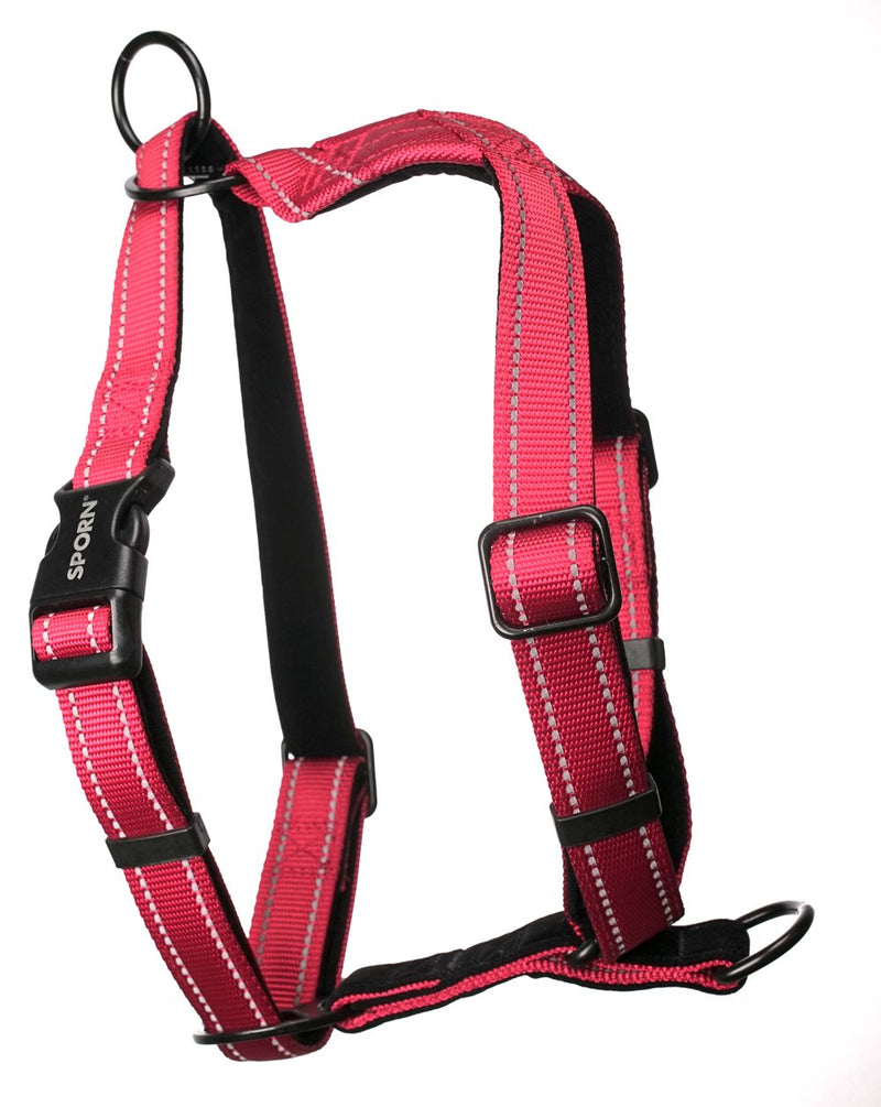 Dog Harness - Non-Pull No-Choke Humane Adjustable Reflective Dog Training Harness, Non Pulling Pet Harness, Easy Step-in Adjustable Harness for Control Small Black - BeesActive Australia