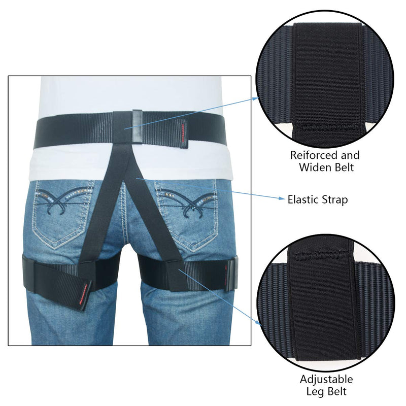 HeeJo Climbing, Safety Safe Seat Belt for Outdoor Tree Climbing, Outward Band Expanding Training Large Size,Climbing Gear Zy01 - BeesActive Australia