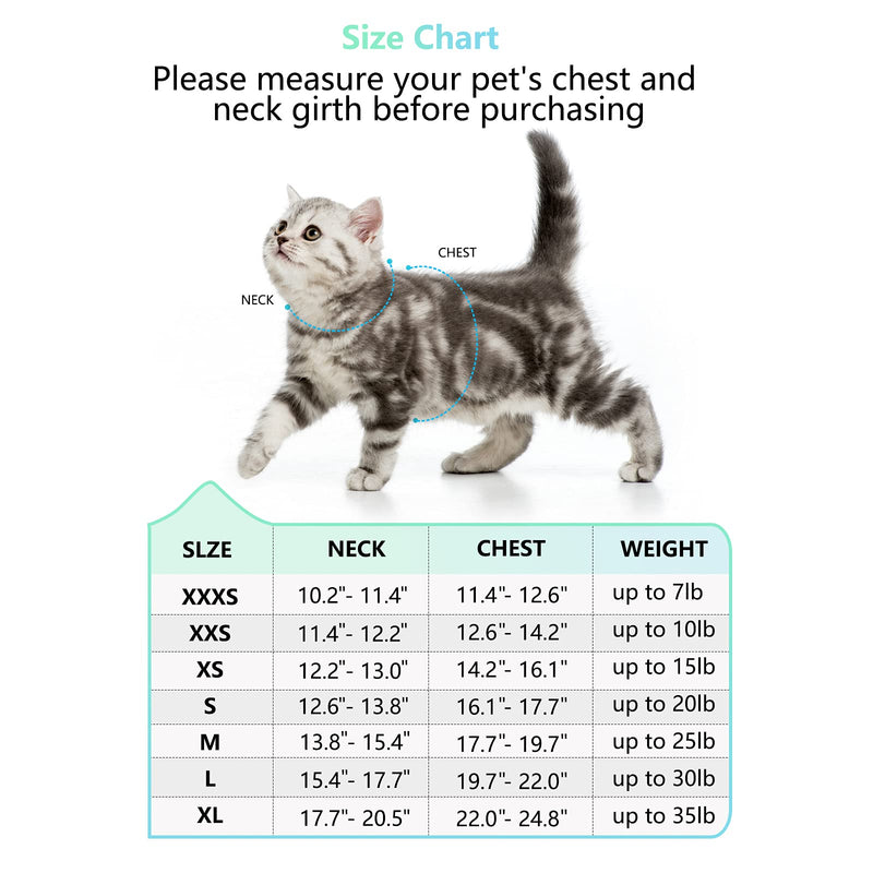 TwoEar Dog Vest Harness Reflective, No-Pull Pet Harness Easy Control with Breathable Mesh, Soft Puppy Step-in Harness No-Choke for Outdoor Walking, Training for Small Dogs XXXS(Neck:10.2-11.4"/Chest:11.4-12.6") Pink - BeesActive Australia
