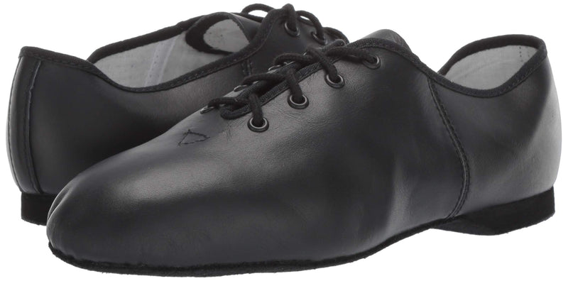 [AUSTRALIA] - Bloch Dance Women's Jazzflex Suede Split Sole Leather Jazz Shoe 4 Black 
