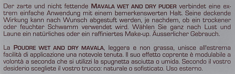 Mavala Wet and Dry Powder, No.07 Bazar, 0.3 Ounce - BeesActive Australia