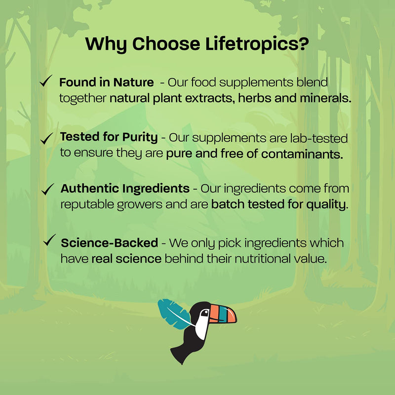 Lifetropics Estro Broccoli Complex | Broccoli Powered Estrogen Blocker | with Broccoli, Calcium D Glucarate | Natural Food Supplement | 90 Vegecapsules - BeesActive Australia
