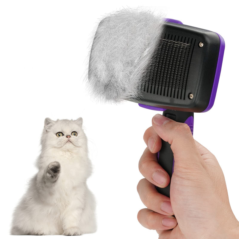 ZNOKA Pet Grooming Brush, The Ultimate Dog Brushes for Shedding Hair, Fur, Comb for Grooming Long Haired & Short Haired Dogs, Cats, Rabbits & More, Shedding and Grooming Tool for Dog and Cat Brush - BeesActive Australia