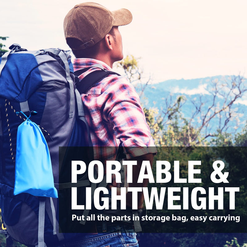 SimPure Gravity Water Filter, Portable Gravity-Fed Water Purifier with 3L Gravity Bag, Tree Strap, BPA Free Survival Gear and Equipment for Camping Hiking Emergency Preparedness - BeesActive Australia