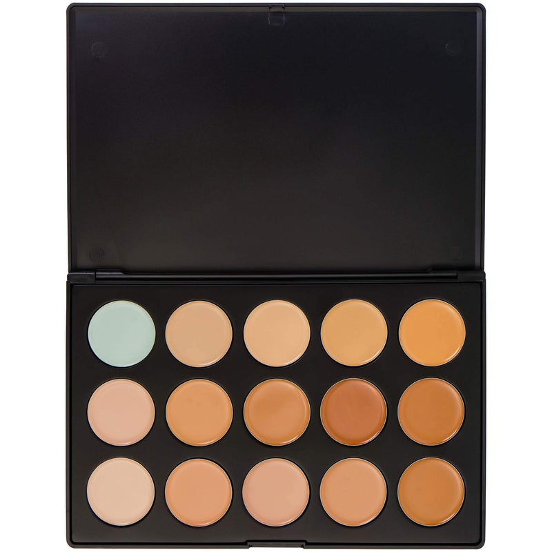 SHANY Professional Cream Foundation and Camouflage Concealer - 15 Color Palette - BeesActive Australia