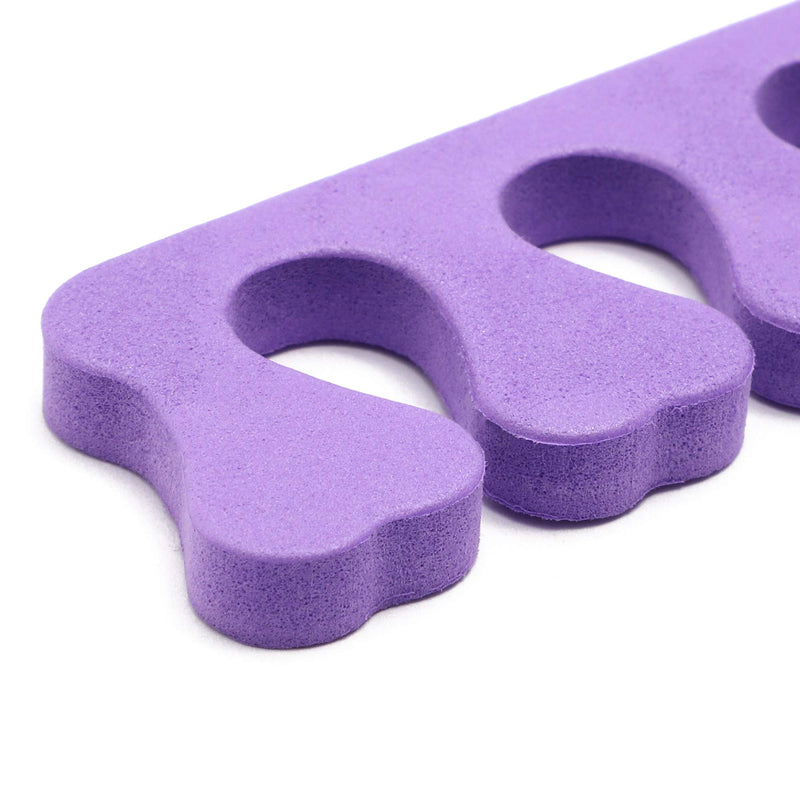 Juvale Soft Foam Toe Separators for Pedicures (3.9 x 1.3 in, 4 Colors, EVA, 20 Pack) - BeesActive Australia