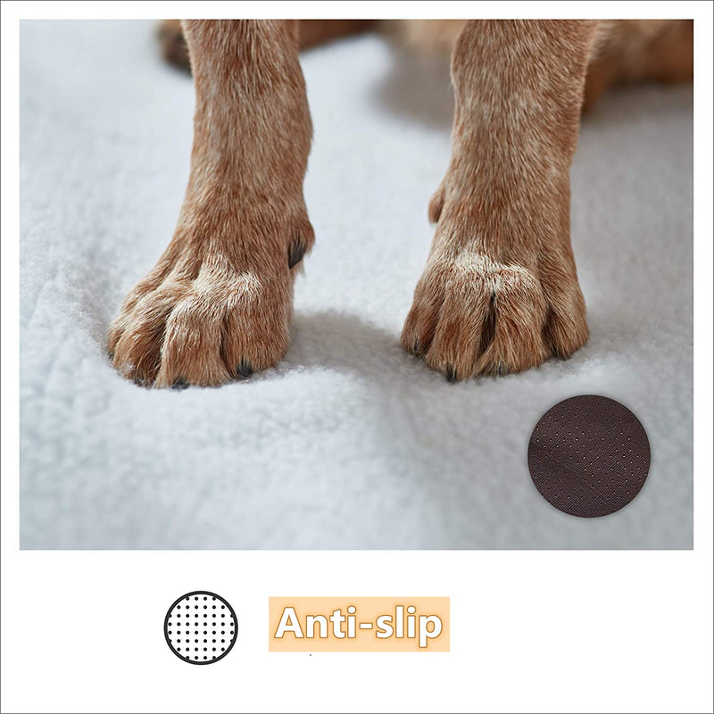 Petlex Self Heating Pet Bed, Self-Warming Pet Blanket Pad with Soft Washable Fleece Cover, Pet Thermal Mat Pad for Dogs and Cats 35x23in - BeesActive Australia