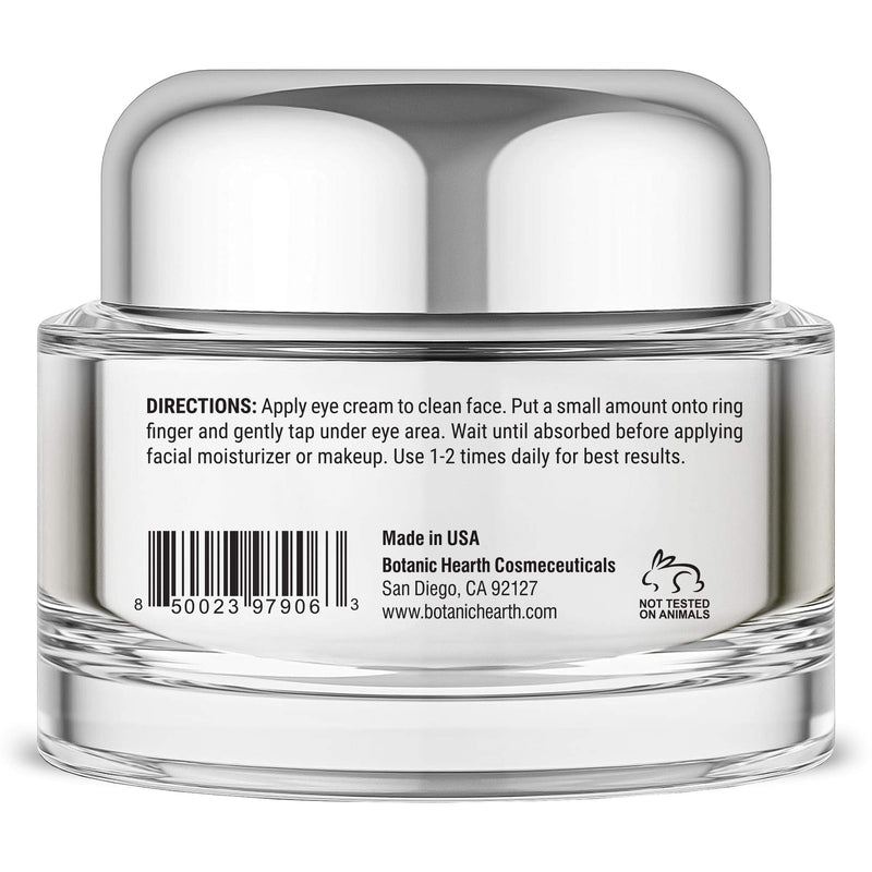 Botanic Hearth Under Eye Cream for Dark Circles and Puffiness Ð with Ceramides, Peptides & Retinol Reduce Dark Circles, Puffiness, Under Eye Bags, Wrinkles & Fine Lines - for Men & Women - 1 fl oz - BeesActive Australia