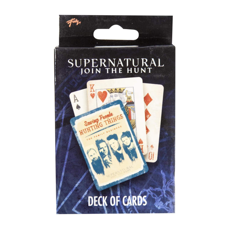 [AUSTRALIA] - JUST FUNKY Supernatural Collectibles | Supernatural Playing Cards | TV Series Merchandise 