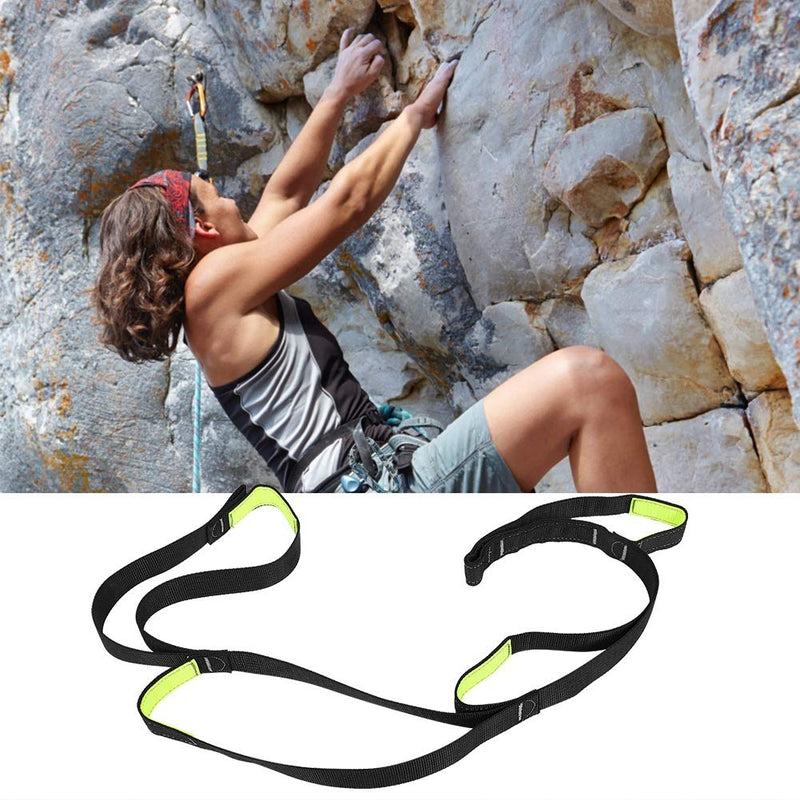 Climbing Aider, MAGT 4 Step Lightweight Wear-Resisting Foot Ascender Loop, Load Bearing Strap Webbing Sling for Climbing Caving Rescue Rock (23KN) - BeesActive Australia