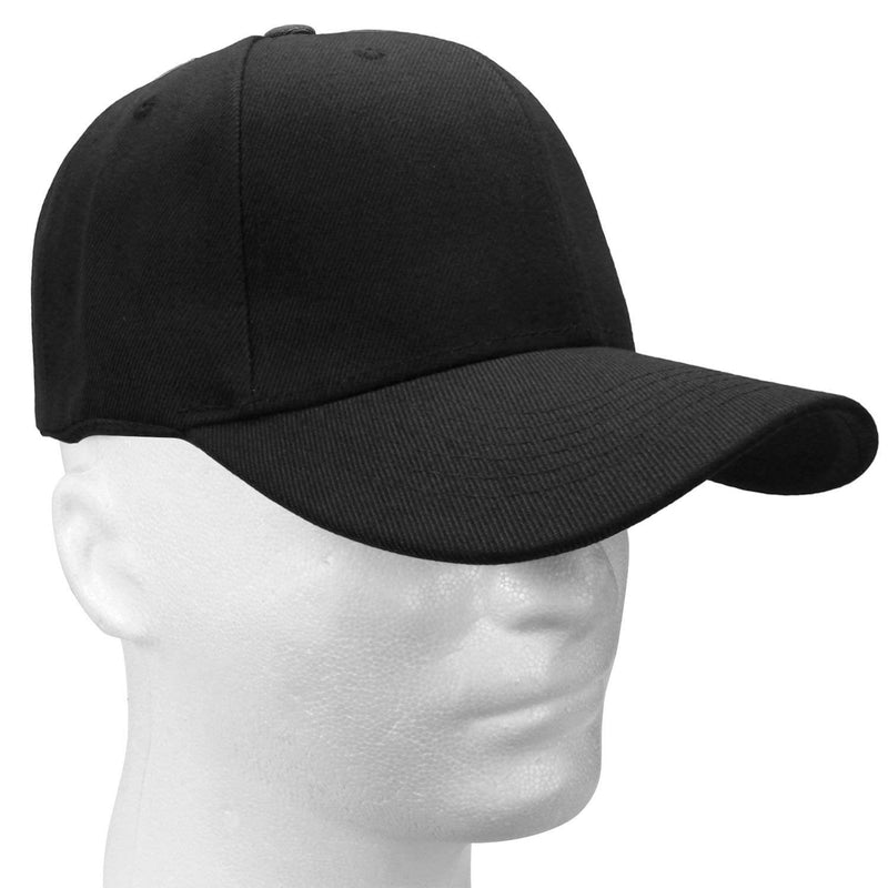 Falari Baseball Cap Adjustable Size for Running Workouts and Outdoor Activities All Seasons 1pc Black - BeesActive Australia