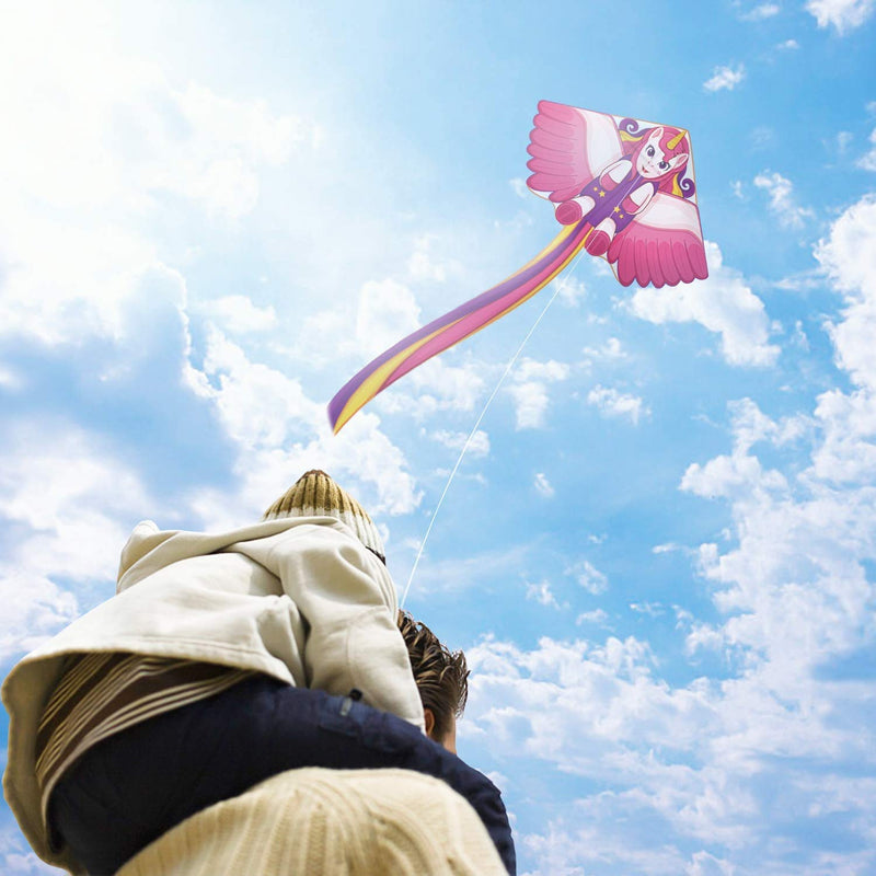 [AUSTRALIA] - Unicorn Kite, Kites for Kids Adults Easy to Fly, Best Kite for Girls Boys Beach Park Outdoor Activites Games 