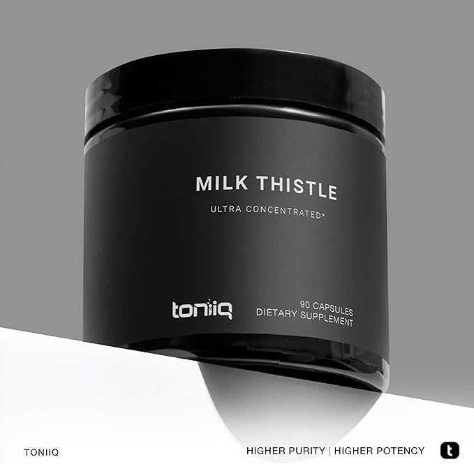Toniiq Hyaluronic Milk Thistle (milk thistle) 120 grains shipped directly from overseas - BeesActive Australia