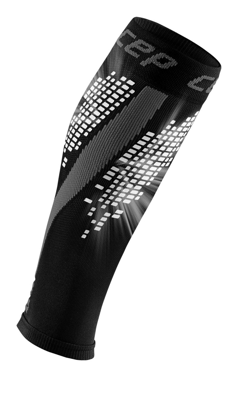 CEP - NIGHTTECH CALF SLEEVES REDESIGN for women | Reflective calf sleeves in black | size II - BeesActive Australia