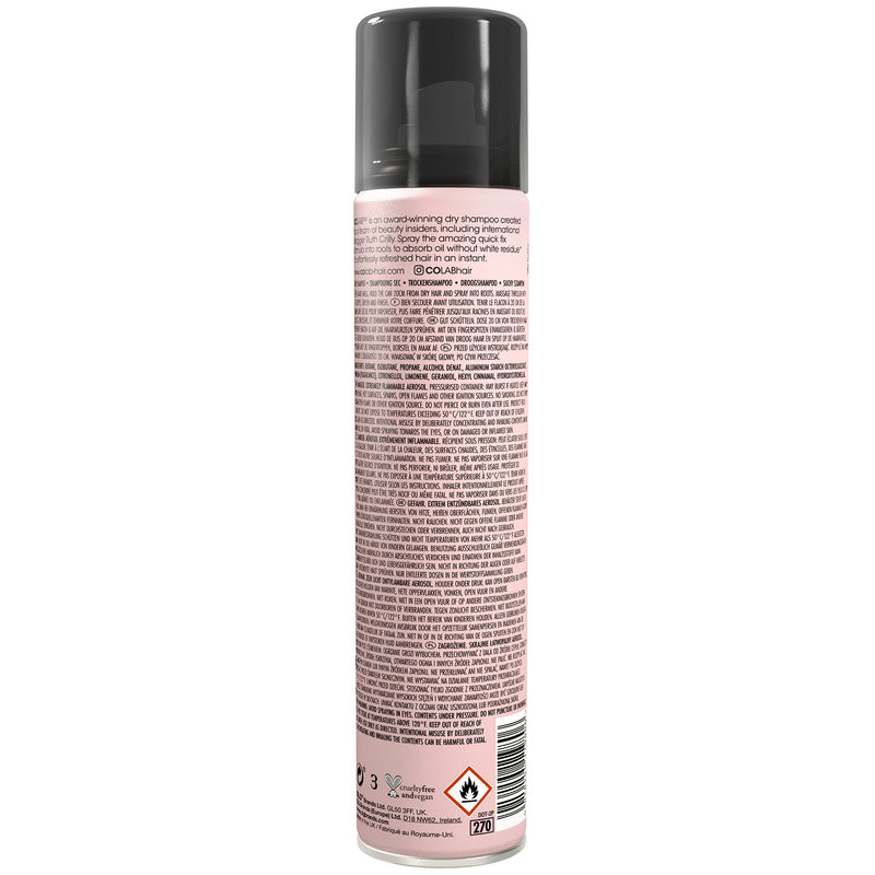 COLAB - Dry Shampoo, Original, 200ml, Pack of 1 - No White Residue, No Fuss, All Hair Types, Fresh Scent - BeesActive Australia