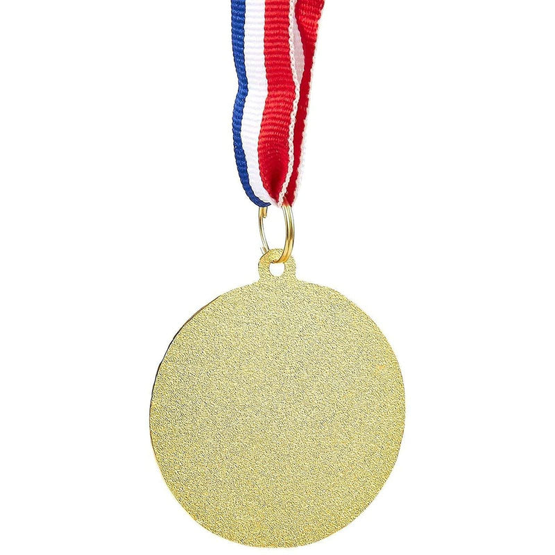 Juvale 12 Pack Soccer Medals for Kids, Team Participation Trophies, Party Favors (Metal, Gold) - BeesActive Australia