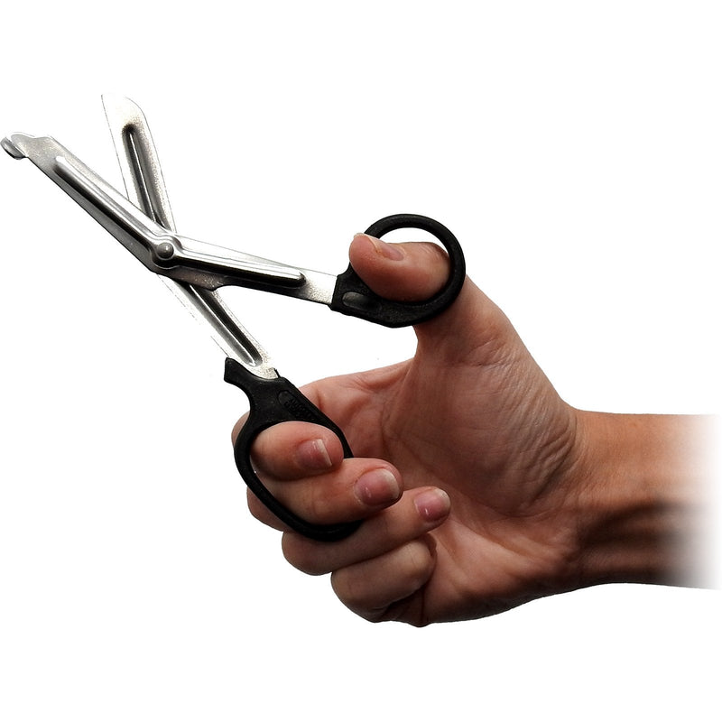 Surgimax 16cm Pro Tough Cut Tuff Kut Medical Nurses Paramedic First Aid Scissors Shears Black - BeesActive Australia
