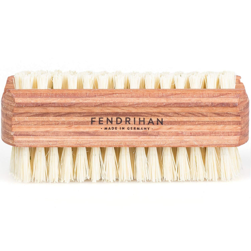 Fendrihan Dual Sided Wood Nail Brush with Sisal Bristles 3.7" (Made in Germany) - BeesActive Australia