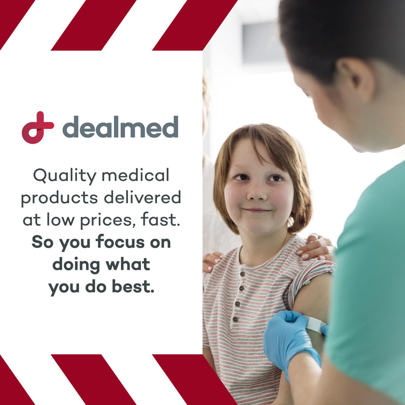 Dealmed Sterile Flexible Fabric Adhesive Bandages – 1x3 Inch – 100/Box - Breathable First Aid Strip Pack - Soft Stretch Wound Patch for Medical, Emergency Kits & Clinic 1 - BeesActive Australia