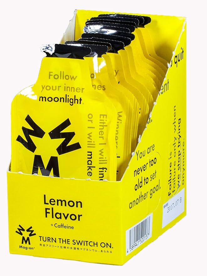 Mag-on TW210179 Energy Gel, Lemon Flavor, Pack of 12 - BeesActive Australia