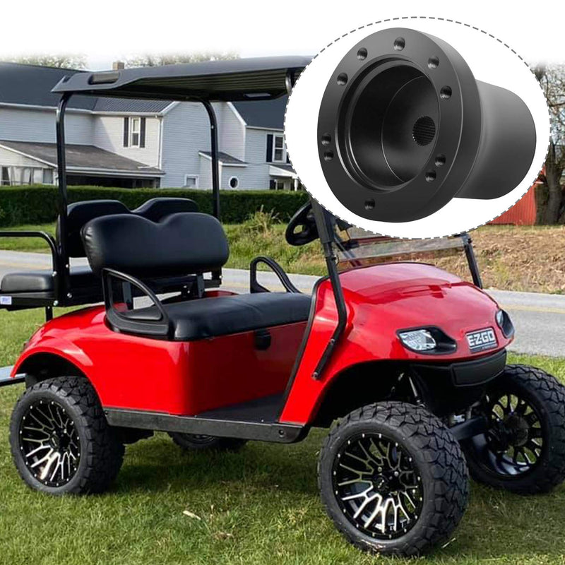 LEAPGO Golf Cart Steering Wheel or Adapter for Golf Cart Club Car DS and Club Car Precedent EZGO Yamaha Golf Carts Black EZGO TXT&RXV Adapter - BeesActive Australia