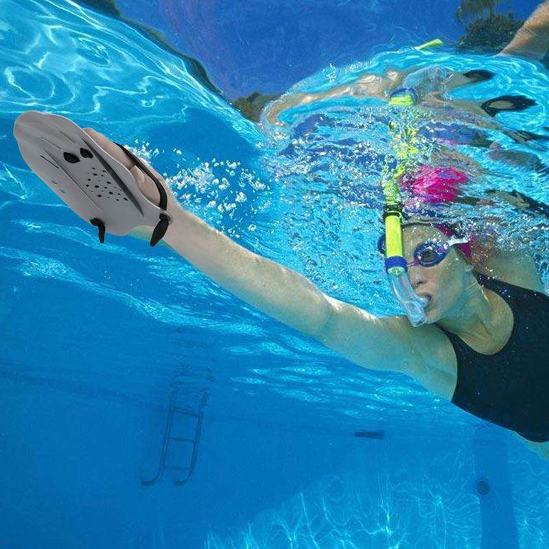 Contour Swim Paddles Hand, Swim Training Hand Paddles with Adjustable Straps, Swimming Hand Paddles for Women and Men high-blue - BeesActive Australia