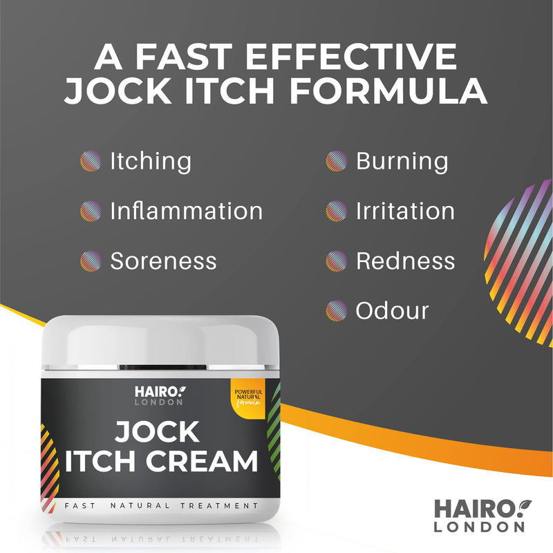 Jock Itch Treatment for Men & Women | Antifungal Cream | Skin Hero Jock Itch Treatment Antifungal | Supersize 50ml - BeesActive Australia