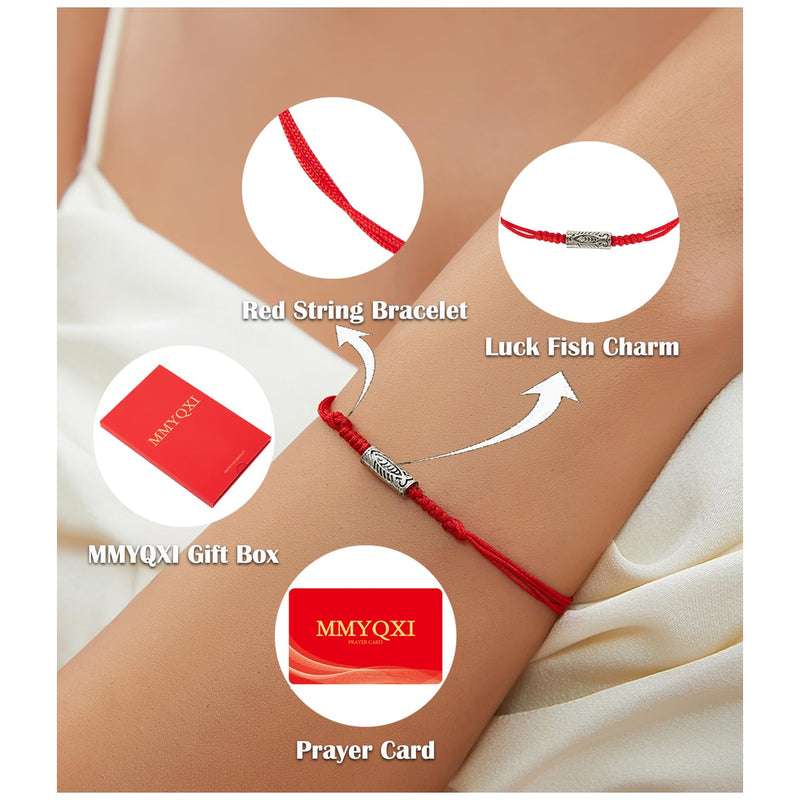 MMYQXI Evil Eye Bracelets Evil Eye Bracelet for Women Men Red String Bracelet Jewelry Anklets Protection Lucky Amuletos Adjustable Handmade Braclet Mal De Ojo Blue Third Eye Gifts for Him Friendship - BeesActive Australia