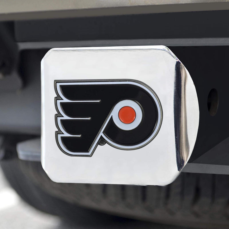 FANMATS NHL Unisex-Adult Color Hitch - Chrome Philadelphia Flyers One Size Team Color - BeesActive Australia