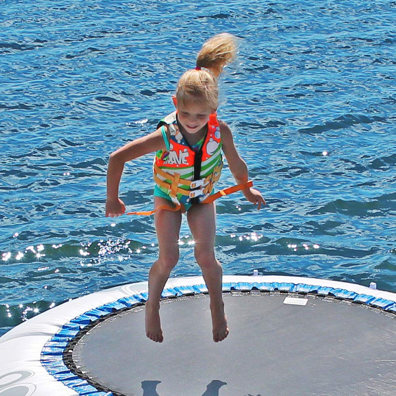 RAVE Sports Child Neoprene Life Vest - USCG PFD (Blue/Orange/White) - BeesActive Australia