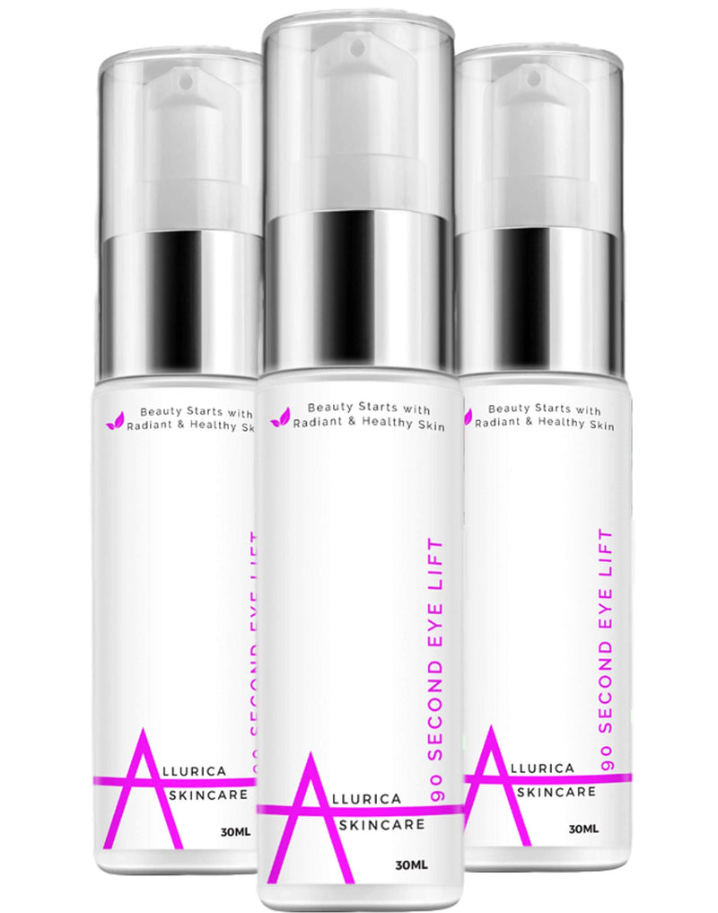 Anti Aging Eye Serum - 90 Second Eye Lift - NEW Revolutionary Formula by Allurica Skincare - BeesActive Australia