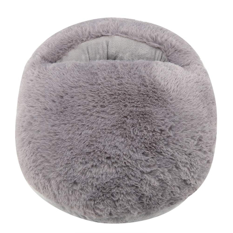 Heated Cold Weather Winter Warm Shoes USB Foot Cushion Electric Heater for Winter Office Heating Slippers (Gray) Grey - BeesActive Australia