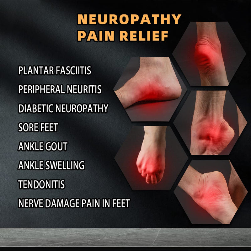 Neuropathy Socks for Women Men, Ankle Brace for Women,Soothe Relief Socks for Neuropathy Pain Women Black L/XL - BeesActive Australia