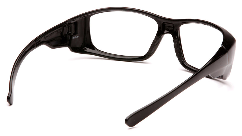 PYRAMEX SB7910D15 Pyramex Clear Safety Reader Glasses, Scratch-Resistant,Black Frame Clear +1.5 Reader Lens Black Frame - BeesActive Australia