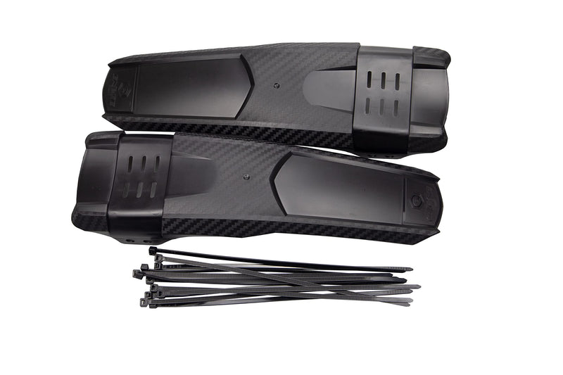 MEGHNA ENLEE Bike Fenders MTB Mudguard Front and Rear Fenders Universal MTB Bike Fenders Black - BeesActive Australia