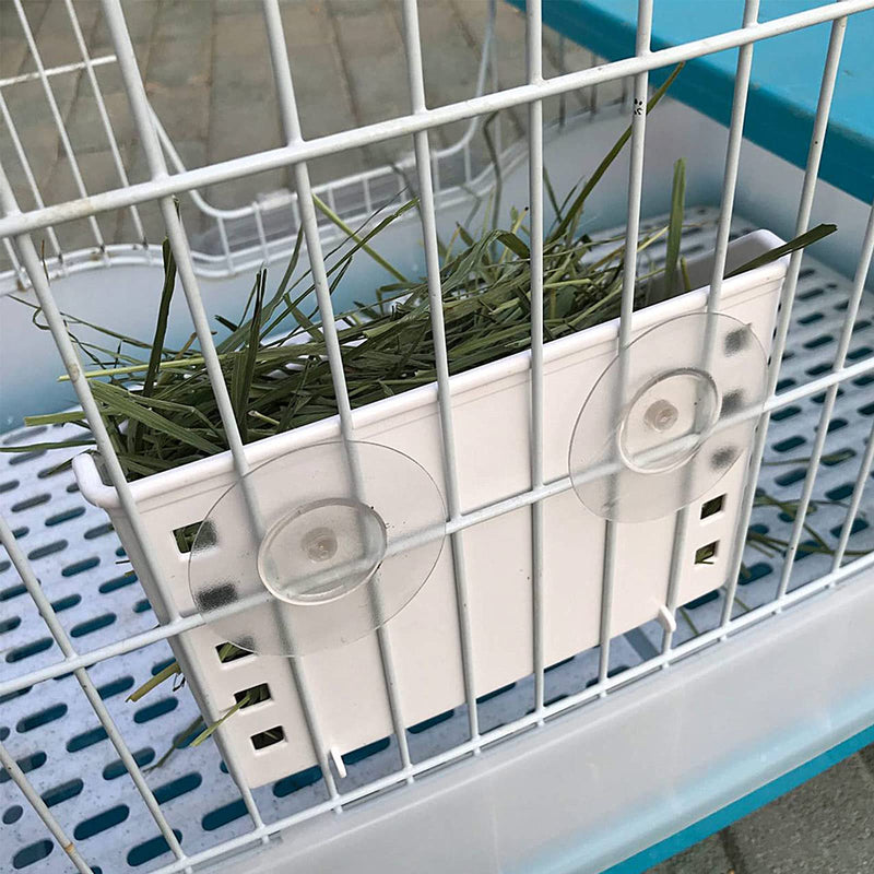 kathson Rabbit Hay Feeder Large Hay Manger Holder for Bunny Guinea Pig Chinchilla L(12.5*4.5*5.3 in) - BeesActive Australia